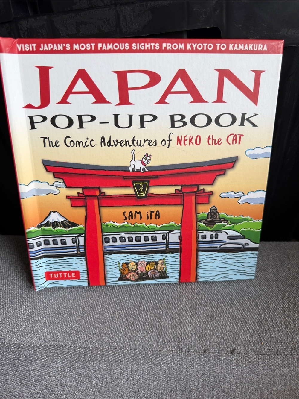 Japan Pop-Up Book for Kids by - Red Cover